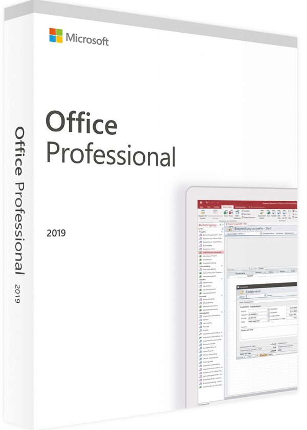 microsoft office 2019 professionel software
