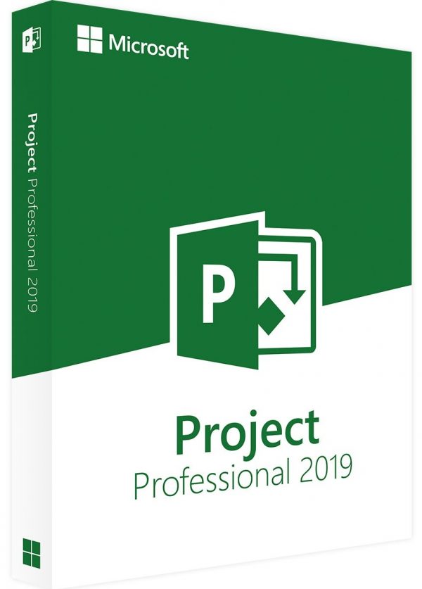pakke med teksten project professionel 2019